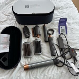 NEW Dyson Multi-Styler Set in Gray and Copper